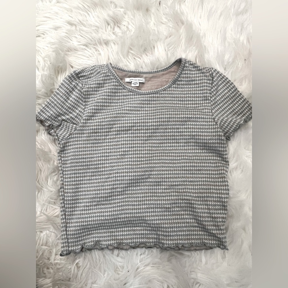 American Eagle Cropped Tee
